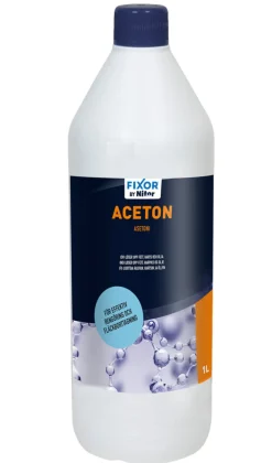Aceton 1 liter Nitor | Øvrige Kjemikalier