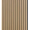 Fibrotech Akustikkpanel Quanti Light Oak 18 x 520 x 2440 mm | Akustikkpanel