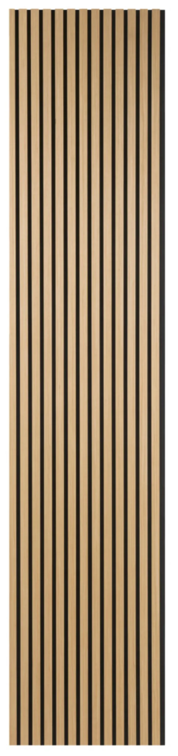 Fibrotech Akustikkpanel Quanti Light Oak 18 x 520 x 2440 mm | Akustikkpanel