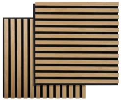 Fibrotech Akustikkpanel Square 22 x 520 x 520 mm 2-pk. | Takpanel|Akustikkpanel