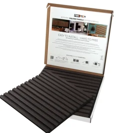 Fibrotech Akustikkpanel Square 22 x 520 x 520 mm 2-pk. | Akustikkpanel