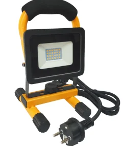 Arbeidslampe svart på stativ inkl. 20W LED-pære | Arbeidslamper