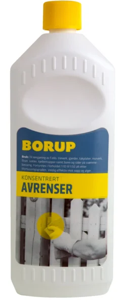 Borup Avrenser konsentrert 1 liter - | Grunnrens