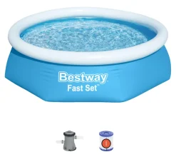 Bestway Basseng 1880 liter Ø244 cm - | Basseng & Spabad