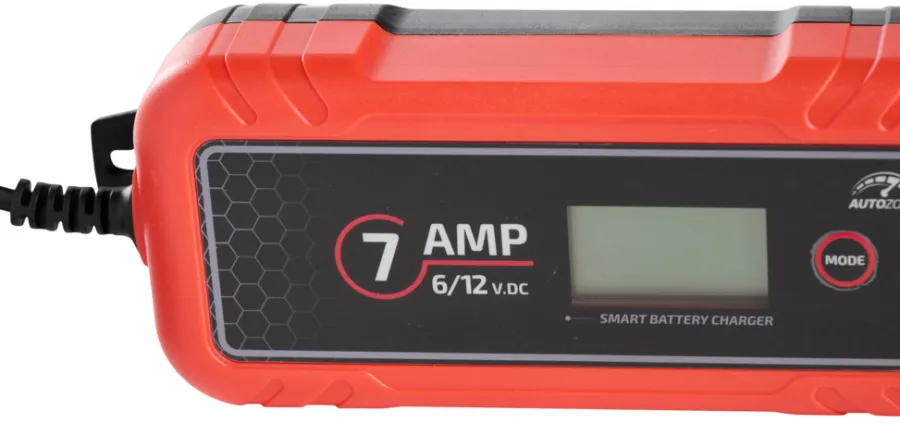 Autozone Batterilader 7A/6-12 V - | Bilbatterier, El-Ladere & Ladekabler