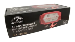 Autozone Batterilader 7,5-15 A/12-24 V - | Bilbatterier, El-Ladere & Ladekabler