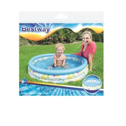 Bestway basseng med 3 ringer Ø102 cm 110 liter | Basseng & Spabad