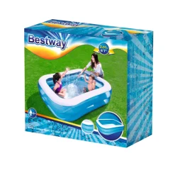 Bestway basseng rektangulært med 2 ringer 450 liter | Basseng & Spabad