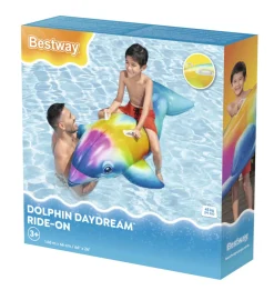 Bestway Dolphin Daydream badeleke 168 x 66 cm | Strand- & Badeleker
