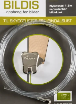 Rindalslist Bildeoppheng Bildis - 1,5 meter | Boliginnredning|Lister