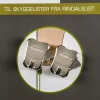 Rindalslist Bildeoppheng Bildis - 2 stk. | Boliginnredning|Lister