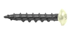 Heco Blikkskrue 4,0 x 25 mm hvit - 25 stk. | Skruer