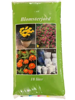 Blomsterjord 18 liter | Jord