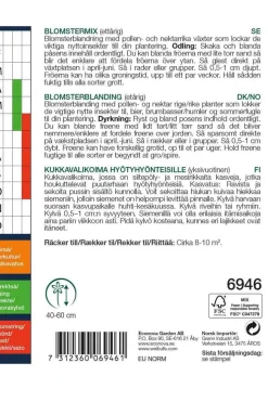 Weibulls Blomstermix til nytteinsekter | Frø