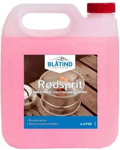 Blåtind Rødsprit 4 liter | Øvrige Kjemikalier