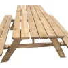 Bord/benkesett i 42 mm brunimpregnert furu | Sesongavslutning|Benkesett