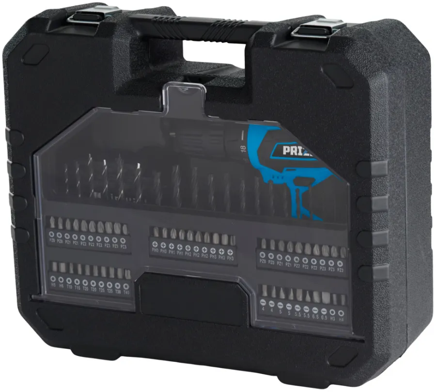 PRIZE Bormaskin akku 20 V 85 deler - | Bor- & Skrumaskiner