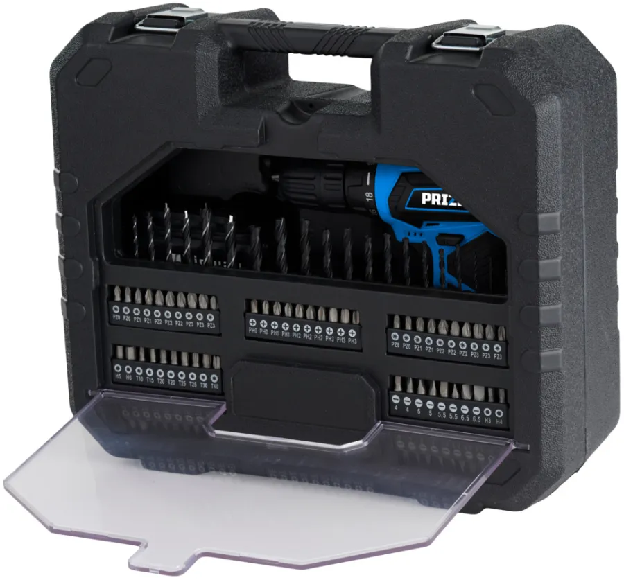 PRIZE Bormaskin akku 20 V 85 deler - | Bor- & Skrumaskiner