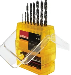Millarco Borsett m/bits 30 stk | Bor & Bits