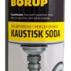 Borup kaustisk soda 1 kg | Øvrige Kjemikalier