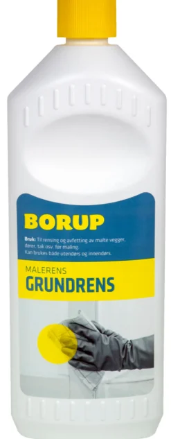 Borup malerens grunnrens 1 liter | Grunnrens