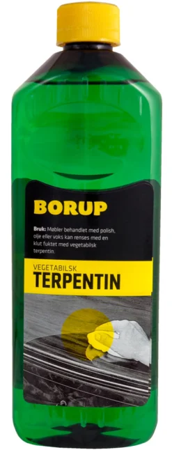 Borup terpentin vegetabilsk 500 ml | Øvrige Kjemikalier