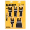 Dewalt sagbladsett til multiverktøy - 5 pk. | Sagblader