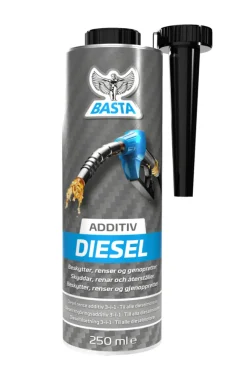 Basta Dieseltilsetning 3-i-1 250 ml - | Rengjørings- & Poleringsmidler