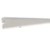 Home it Dobbel hylleknekt til Rack System 22 cm - hvit | Veggskinner & Hylleknekter