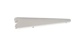 Home it Dobbel hylleknekt til Rack System 22 cm - hvit | Veggskinner & Hylleknekter