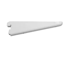 Home it Dobbel hylleknekt til Rack System 17 cm - hvit | Veggskinner & Hylleknekter