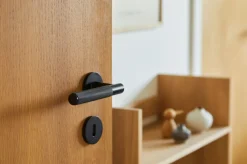 Homefixer Dørhåndtak 13,5 cm matt svart - | Dørhåndtak & Nøkkelsylindere