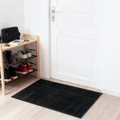 Dørmatte svart 60 x 80 cm | Dørmatter