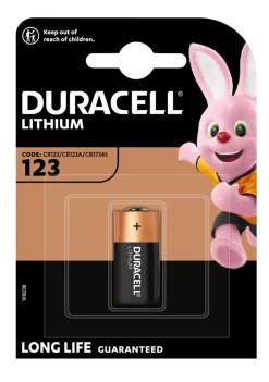 Duracell High Power Litium 123 batteri 1-pk. | Batterier