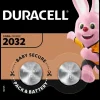 Duracell knappcellebatteri 2032 2-pk. | Knappcellebatterier