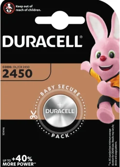 Duracell knappcellebatteri 2450 1-pk. | Knappcellebatterier