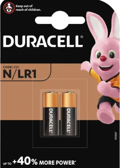 Duracell Security N/LR1 alkaline batterier 2-pk. | Batterier