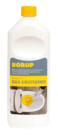 Borup Effektiv rust- og kalkfjerner 1 liter | Øvrige Kjemikalier
