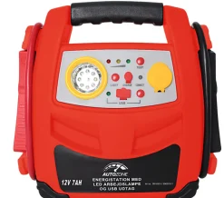 Autozone Energistasjon med kompressor 12 V/7 Ah - | Biltilbehør