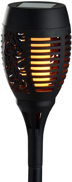 Garden Fakler med solceller Ø9 x H58 cm 2-pk. - ® | Lys & Hagedekorasjoner|Solcellelamper