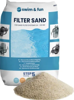 Swim & Fun Filtersand 18 kg - | Bassengtilbehør & Pleie