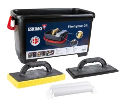 Eskimo Flisefugesett profi med spann - | Murerverktøy