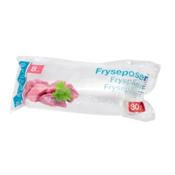 Fryseposer 8 liter - 30 stk. | Husholdningsartikler