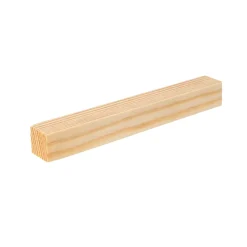 Rindalslist Furu glattkant 21x21x1000 mm i ubehandlet tre | Lister