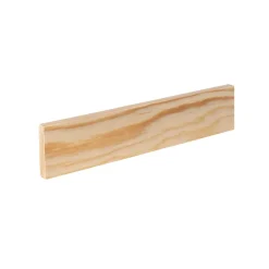 Rindalslist Furu glattkant 8x43x1000 mm i ubehandlet treverk | Lister