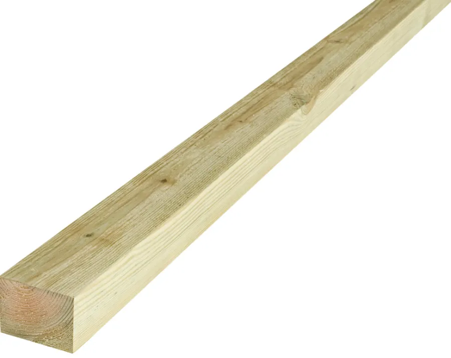 Furu lekt 48x48 mm 4,2 meter | Impregnert Tre