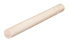 Rindalslist Furu rundstokk ubehandlet 28 mm x 2,4 meter | Ubehandlet Tre|Lister