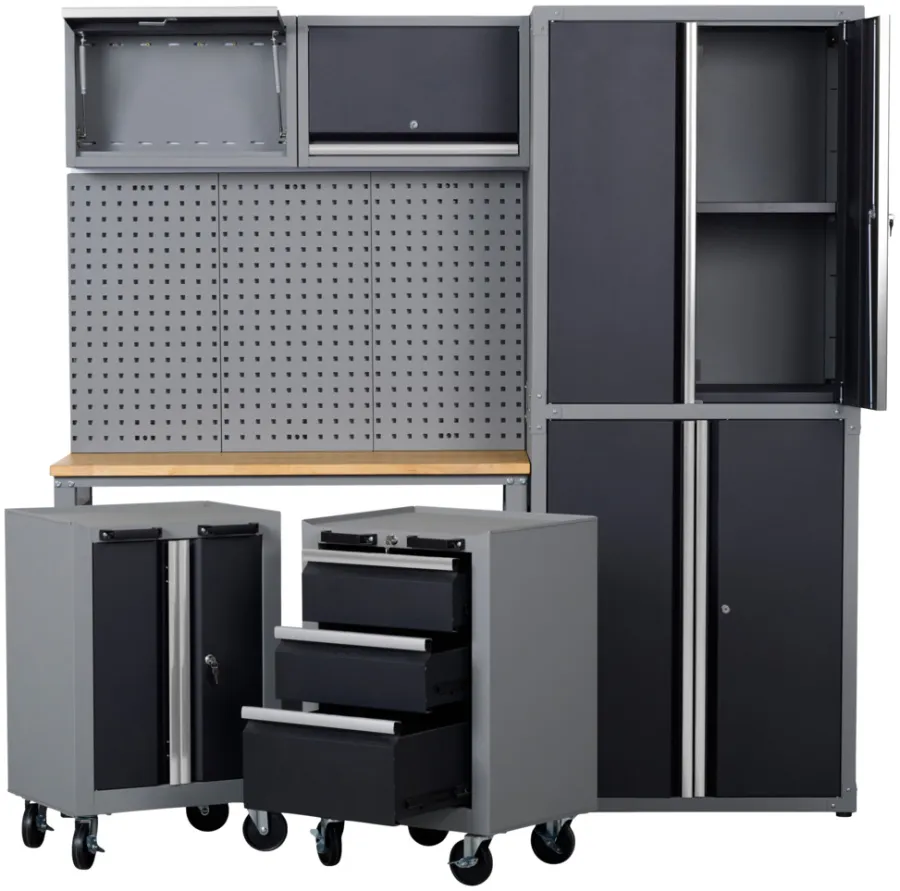 Probuilder Garasjeinnredning 1900 x 1860 x 460 mm – | Arbeidsbord & Reoler
