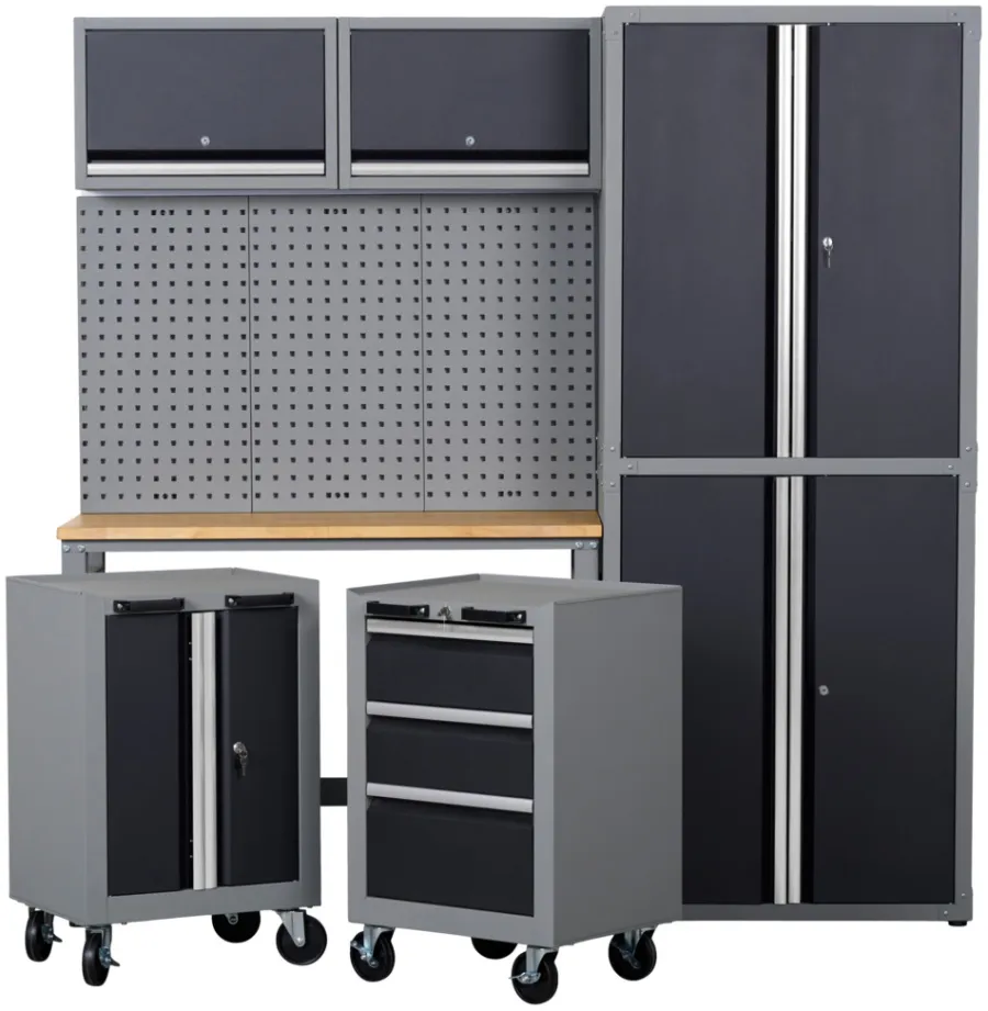 Probuilder Garasjeinnredning 1900 x 1860 x 460 mm – | Arbeidsbord & Reoler