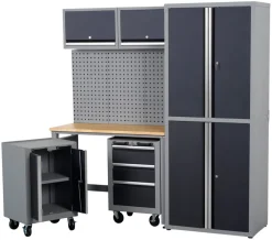 Probuilder Garasjeinnredning 1900 x 1860 x 460 mm – | Arbeidsbord & Reoler
